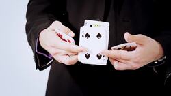 How to Do a Butterfly Cut Card Flourish Instructional Video