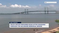Officials: Truck driver who drove off Delaware Memorial Bridge presumed dead Instructional Video