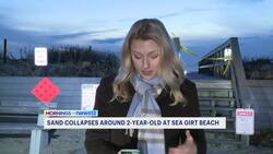 Father rescues 2-year-old son from sinkhole at Sea Girt beach News Clip