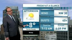 Riley Laychuk's Manitoba forecast for Friday, Feb. 28, 2025 News Clip