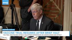 Oxford University Resuming Vaccine Trial After Side Effect Detected News Clip