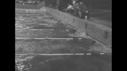 US swimmers versus Japanese swimmers in dual swim meet in Tokyo News Clip