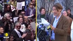 Students storm Trump Towers, demand release of Khalil News Clip