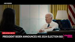 Biden Announces 2024 Reelection Bid: 'Let’s Finish This Job' News Clip