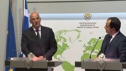 CLEAN : Greek Foreign Minister urges Turkey to continue de-escalation News Clip