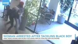 Woman Arrested After Caught on Video Tackling Black Boy News Clip