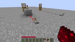 Minecraft Tutorial: How to Use Minecraft Redstone Instructional Video
