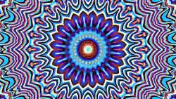 Round mandala pattern. Stock Footage
