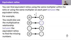 Equivalent multiplicative relationships Instructional Video