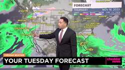 Your Tuesday Weather Forecast for Nov. 14, 2023 News Clip