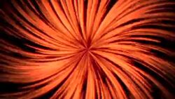 Abstract motion orange lines in 80s style Stock Footage