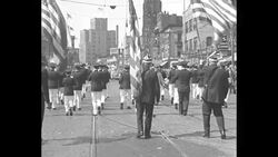 Big parade celebration for battle anniversary in New Jersey, 1932 News Clip