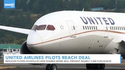United Airlines Pilots Reach Agreement To Avoid Nearly 3,000 Furloughs News Clip