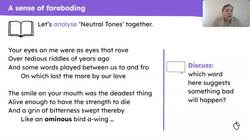 Analysing the poem ‘Neutral Tones’ by Thomas Hardy Instructional Video