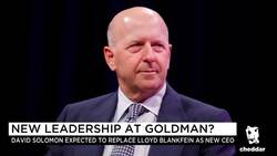 David Solomon Expected to Be Next Goldman Sachs CEO News Clip