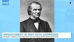 How Has Impeachment Impacted Past State Of The Union Addresses? News Clip