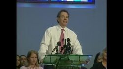 Stockshots Tony Blair PM names 7th June as the election date News Clip