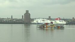 Mersey Ferry terminal and Museum of Liverpool News Clip