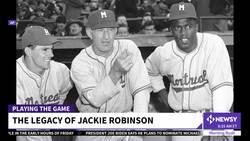 MLB Celebrates Jackie Robinson Day 75 Years After Debut News Clip