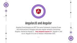 Data Science Model Deployments and Cloud Computing on GCP - Special Mention - AngularJS Versus Angular Instructional Video