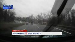 Thunderbolt 12: Wet roads during busy holiday travel weekend on Saw Mill River Parkway News Clip