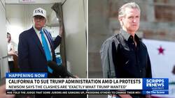 California Gov. Gavin Newsom sues Trump administration over deployment of the National Guard News Clip