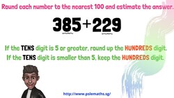 Rounding Numbers to the Nearest 100 with Estimation Instructional Video