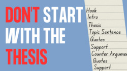 How to Write a Paper Instructional Video