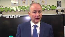Micheal Martin casts vote in Irish election News Clip