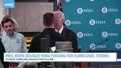 President Biden Doubles FEMA Funding For Hurricanes, Storms News Clip