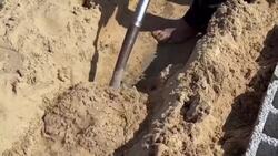 He used to make buildings in Gaza. Now he makes graves News Clip