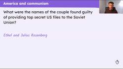 McCarthyism and the second Red Scare Instructional Video