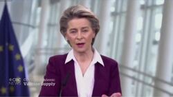 EU threatens to slow vaccine exports, increasing concerns about vaccine nationalism News Clip