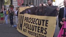 Extinction Rebellion protesters gather in central London News Clip