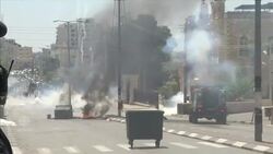 Protesters clash with police in Bethlehem News Clip