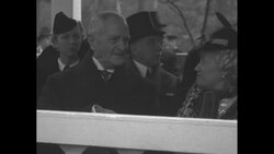 President Franklin D. Roosevelt speaks at memorial dedication ceremony for French Ambassador to the US News Clip