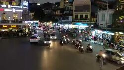 Hanoi Timelapse IV Stock Footage