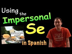 02 How to use Impersonal Se / Passive Se in Spanish Instructional Video
