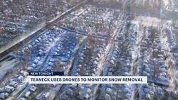 Teaneck uses drones to monitor snow removal News Clip