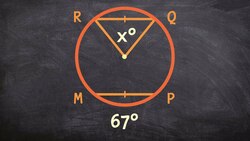 Given two congruent arcs determine the value of your central angle Instructional Video