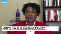 Stacey Abrams Talks Primaries, Voter Turnout And Joe Biden News Clip
