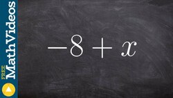 Rewriting expressions using the communative property Instructional Video