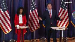 Democrat Tom Suozzi wins special election for House seat vacated by Santos News Clip