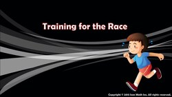 Training for the Race (Multiply a fraction and a whole number using the number line) Instructional Video