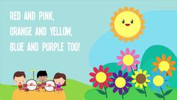 Sing a Song of Flowers | Song Lyrics | Preschool Songs | Rhymes Songs | The Kiboomers Instructional Video