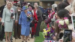 Queen Elizabeth II opens new housing development for veterans News Clip