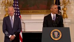 Obama jokes about 'bromance' with Biden News Clip