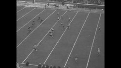 1932 college football stars in thrilling plays News Clip