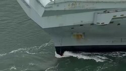 UK: HMS Queen Elizabeth returns home as historic global deployment comes to an end News Clip