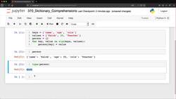 Python for Everybody: The Ultimate Python 3 Bootcamp - Dictionary Comprehensions Instructional Video